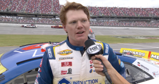 Thad Moffitt finishes a close second at Talladega: ‘I thought I won that race’